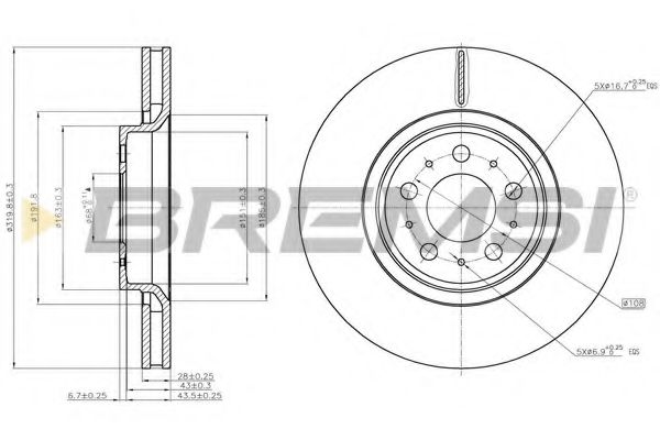 Disc frana