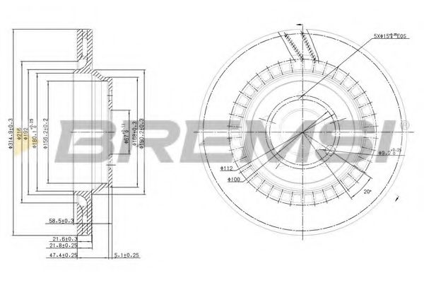 Disc frana