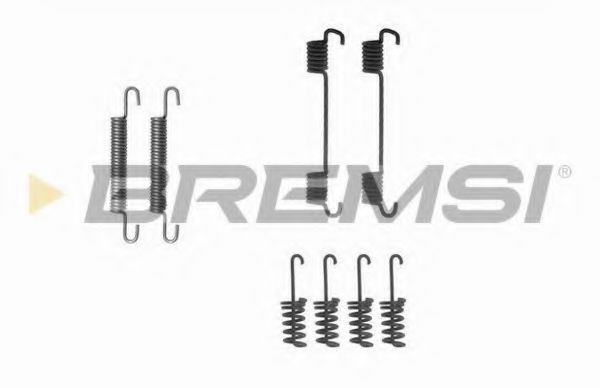 SK0775 Set accesorii, sabot de frana BREMSI 