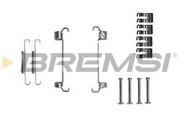 SK0851 Set accesorii, sabot de frana BREMSI 