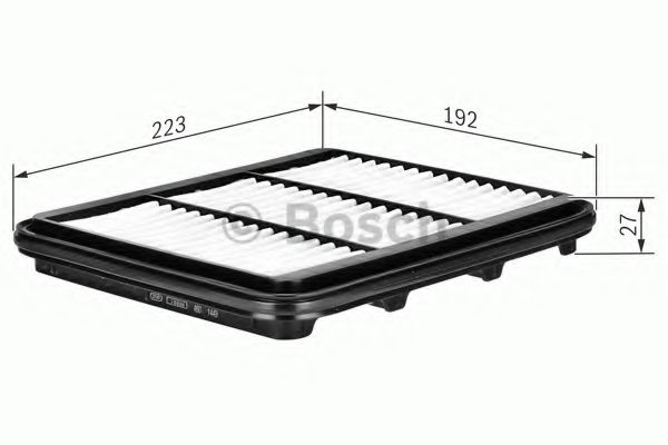 F 026 400 167 Filtru aer BOSCH 