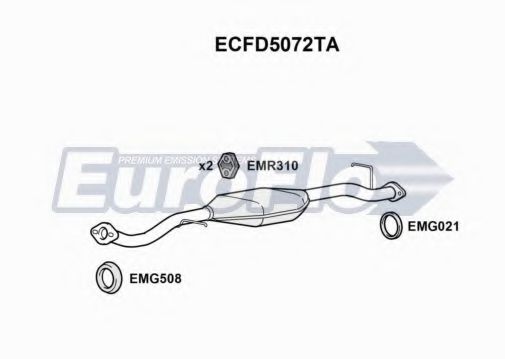 ECFD5072TA Catalizator EuroFlo 