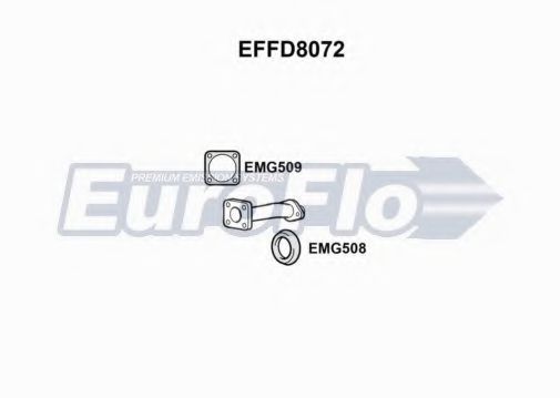 EFFD8072 Racord evacuare EuroFlo 