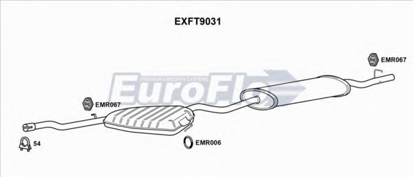 Amortizor zgomot mijloc/spate