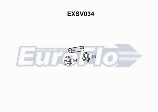 Conector teava, sistem de esapament