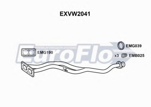 EXVW2041 Racord evacuare EuroFlo 