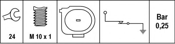 Senzor presiune ulei 2