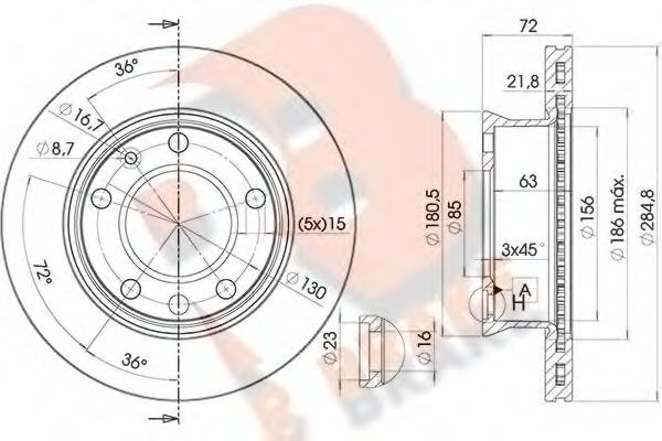 Disc frana