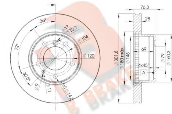 Disc frana