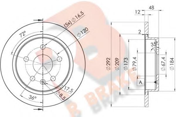 Disc frana
