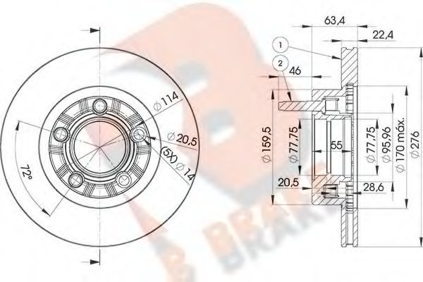 Disc frana
