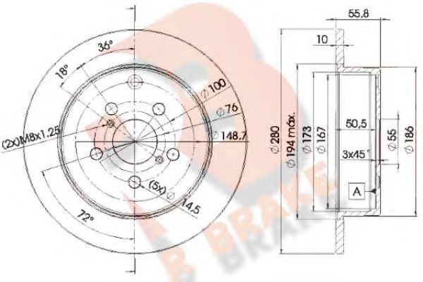 Disc frana