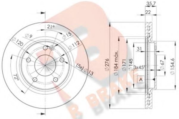 Disc frana