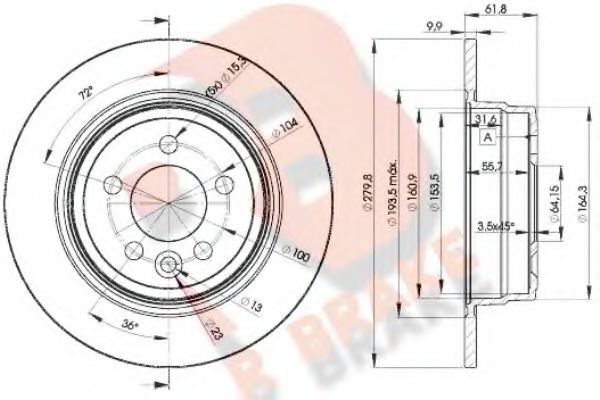 Disc frana