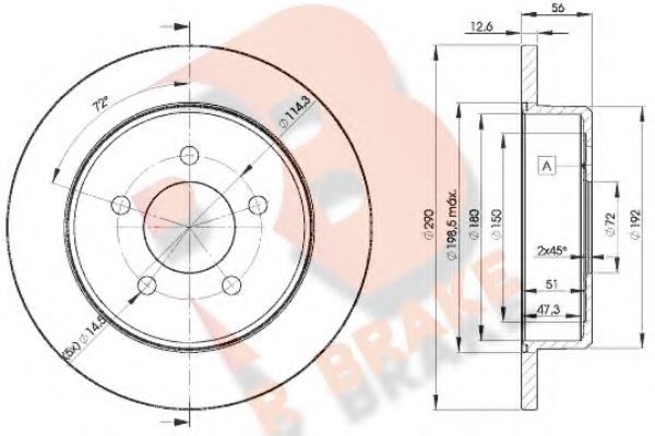 Disc frana