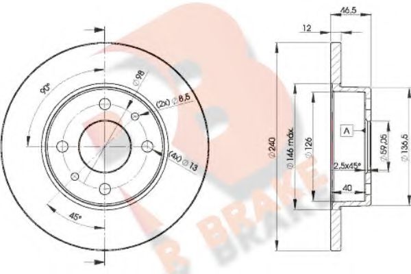 Disc frana