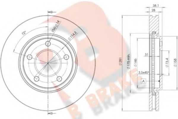 Disc frana