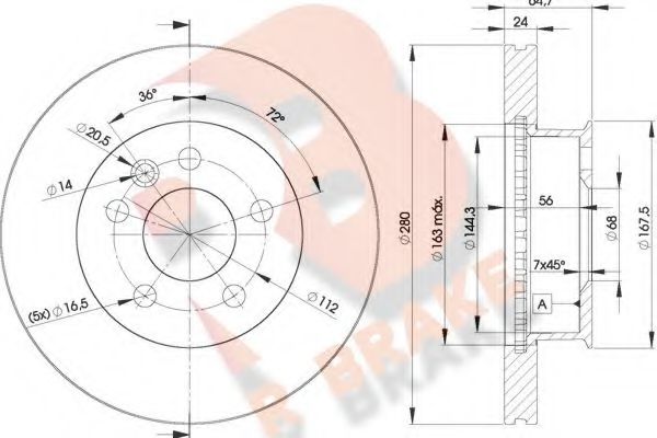 Disc frana
