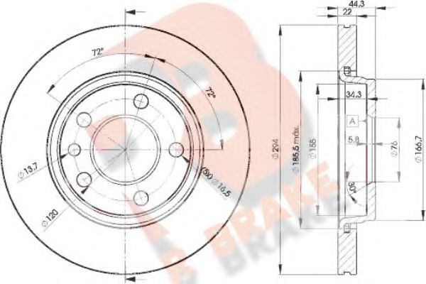Disc frana