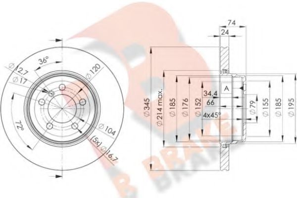 Disc frana