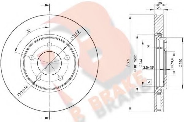 Disc frana