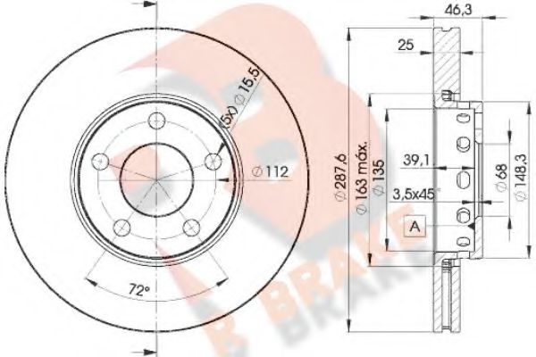 Disc frana