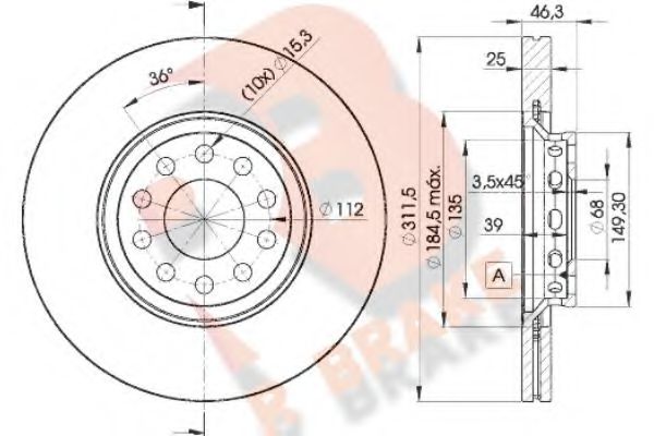 Disc frana