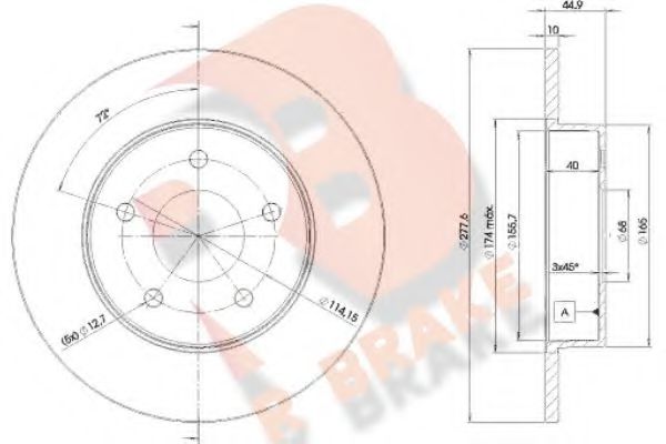 Disc frana