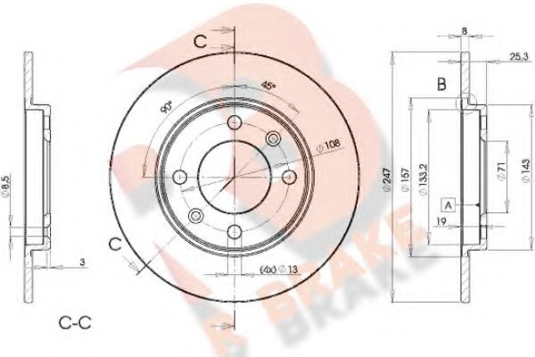 Disc frana