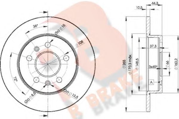 Disc frana