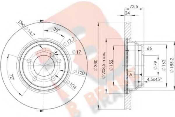 Disc frana