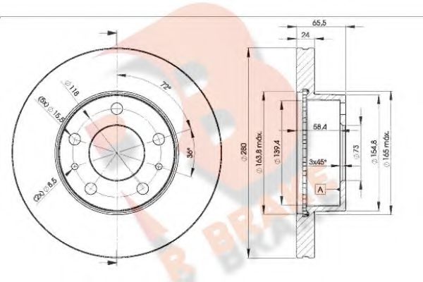 Disc frana