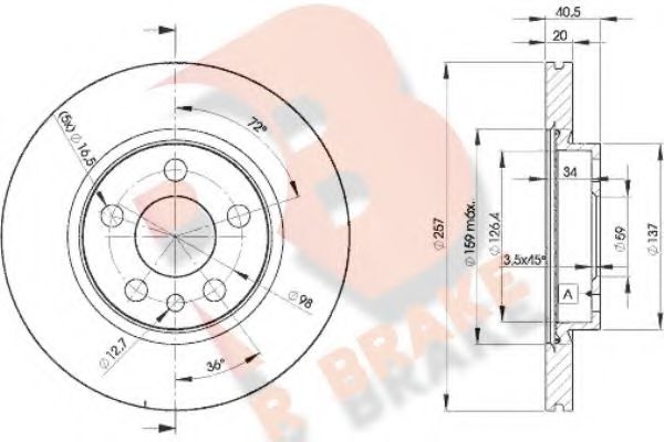 Disc frana