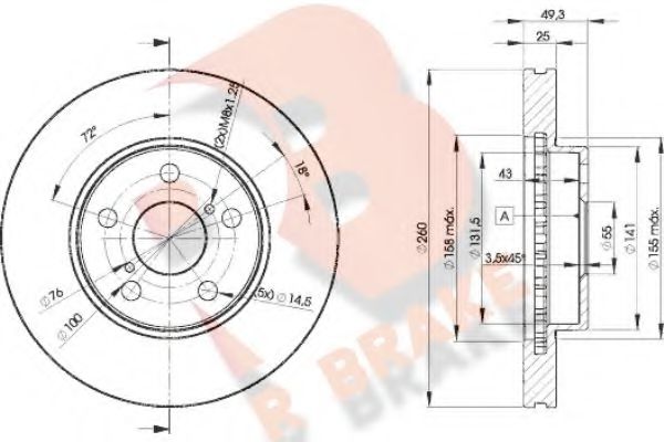 Disc frana