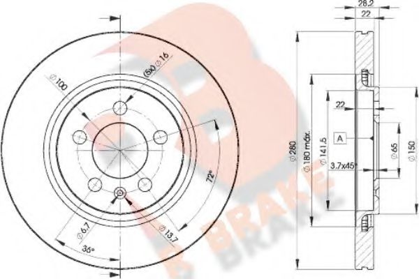 Disc frana