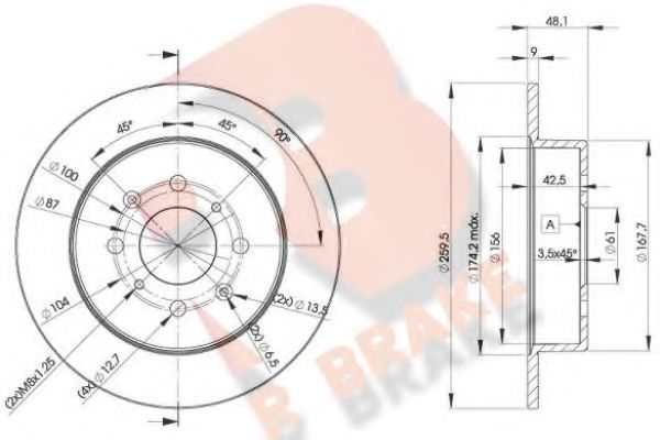 Disc frana