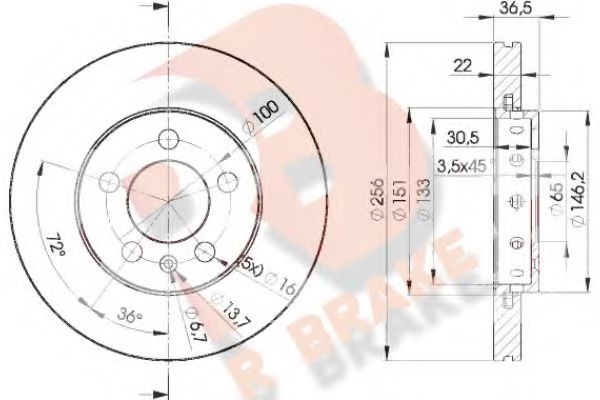 Disc frana