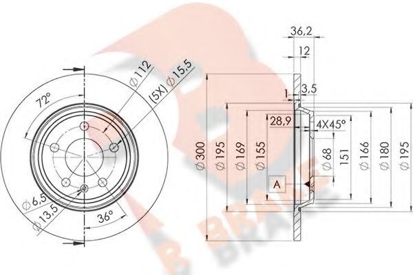 Disc frana