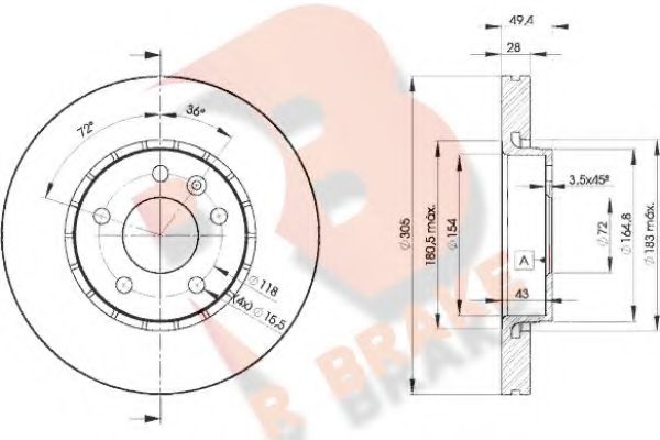 Disc frana