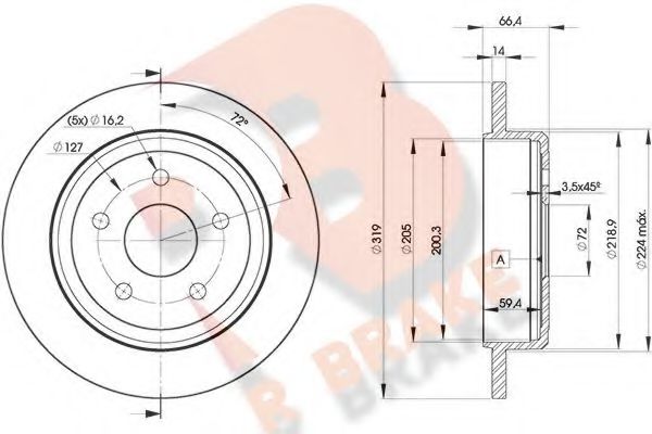 Disc frana
