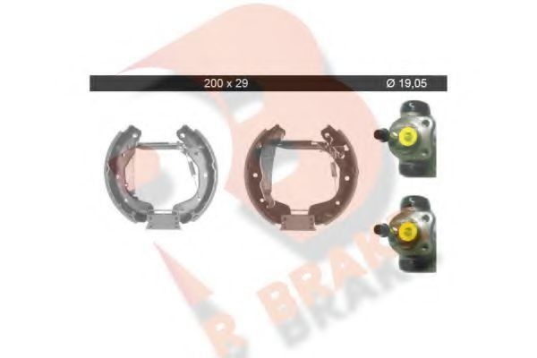 Set saboti frana