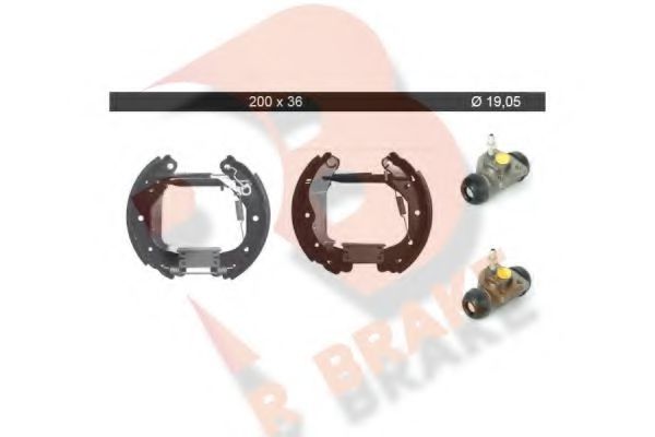 Set saboti frana