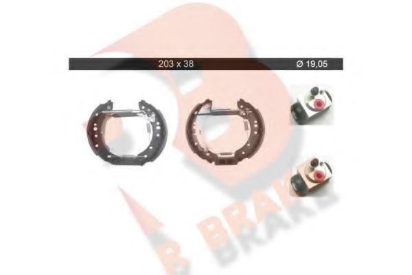 Set saboti frana