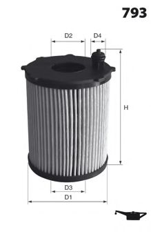 LFOE225 Filtru ulei LUCAS FILTERS 
