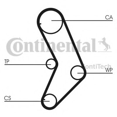 Set pompa apa + curea dintata 2