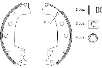 Set saboti frana
