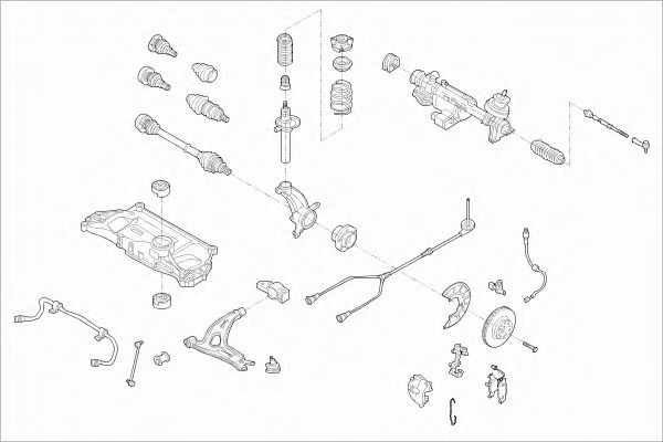 VW-TOURA-FS001 Directie SACHS 