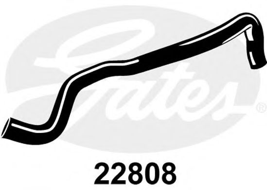 22808 Furtun radiator GATES 