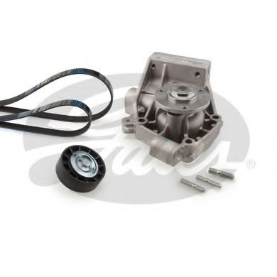 Pompa apa + Set curea transmisie cu caneluri