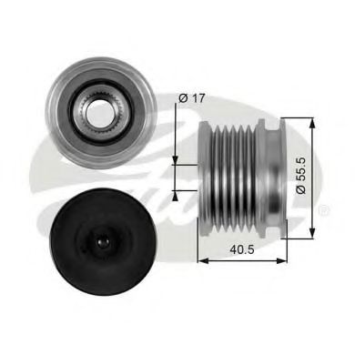 Sistem roata libera, generator